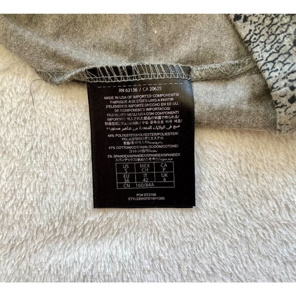 Guess Snake Skin Pattern Mini Skirt - Picture 4 of 4